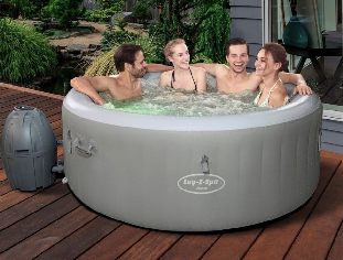 Aufblasbarer Whirlpool Lay-Z-Spa Miami